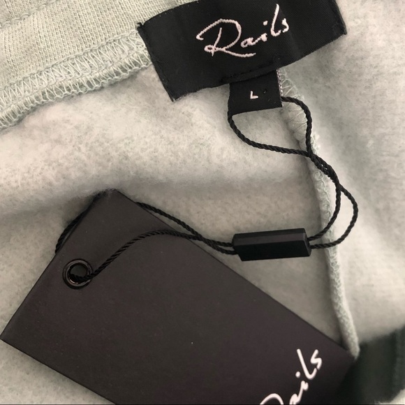 Rails Edna Sweatpants Jogger in Light Seafoam - Picture 6 of 6